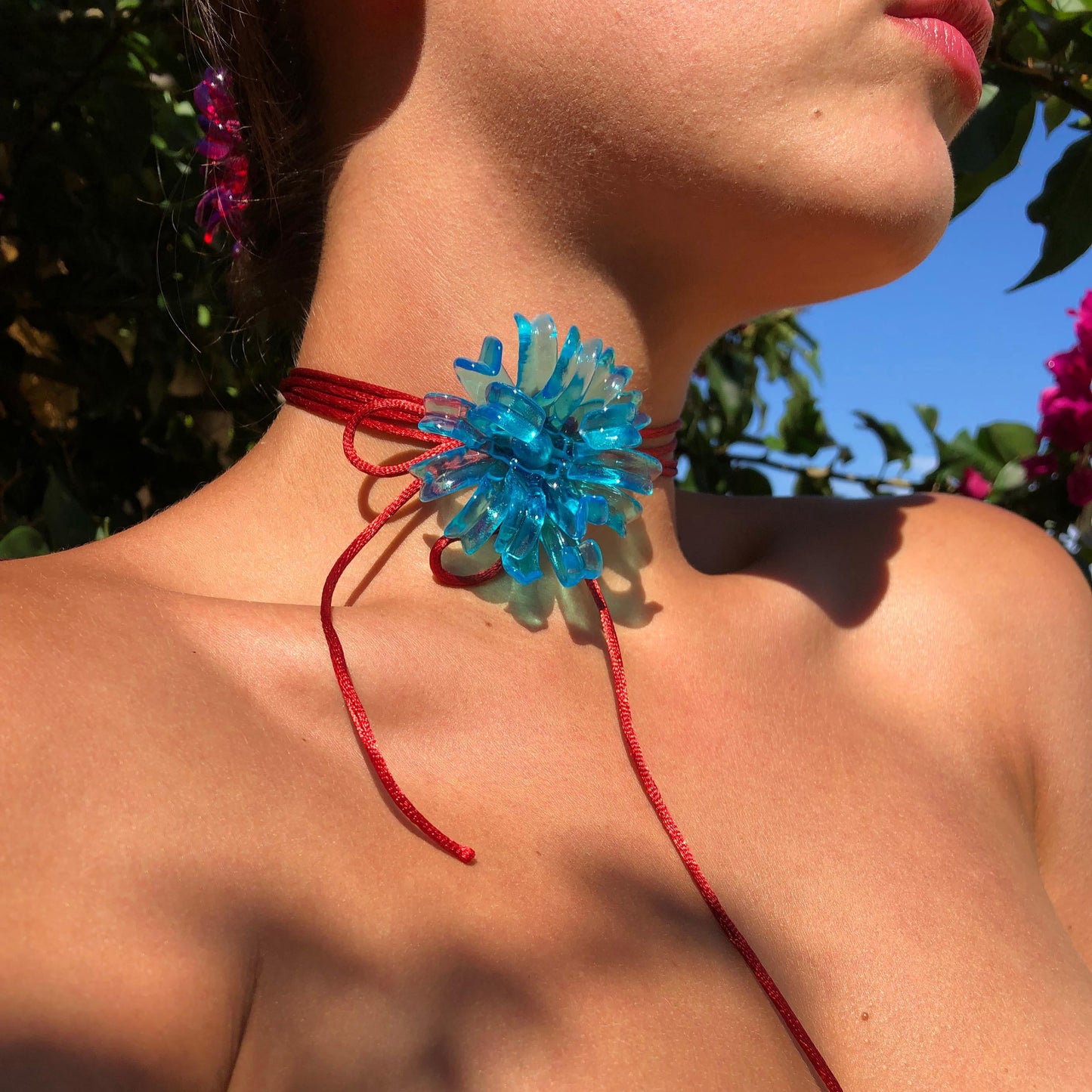 Collar Flor de Araña