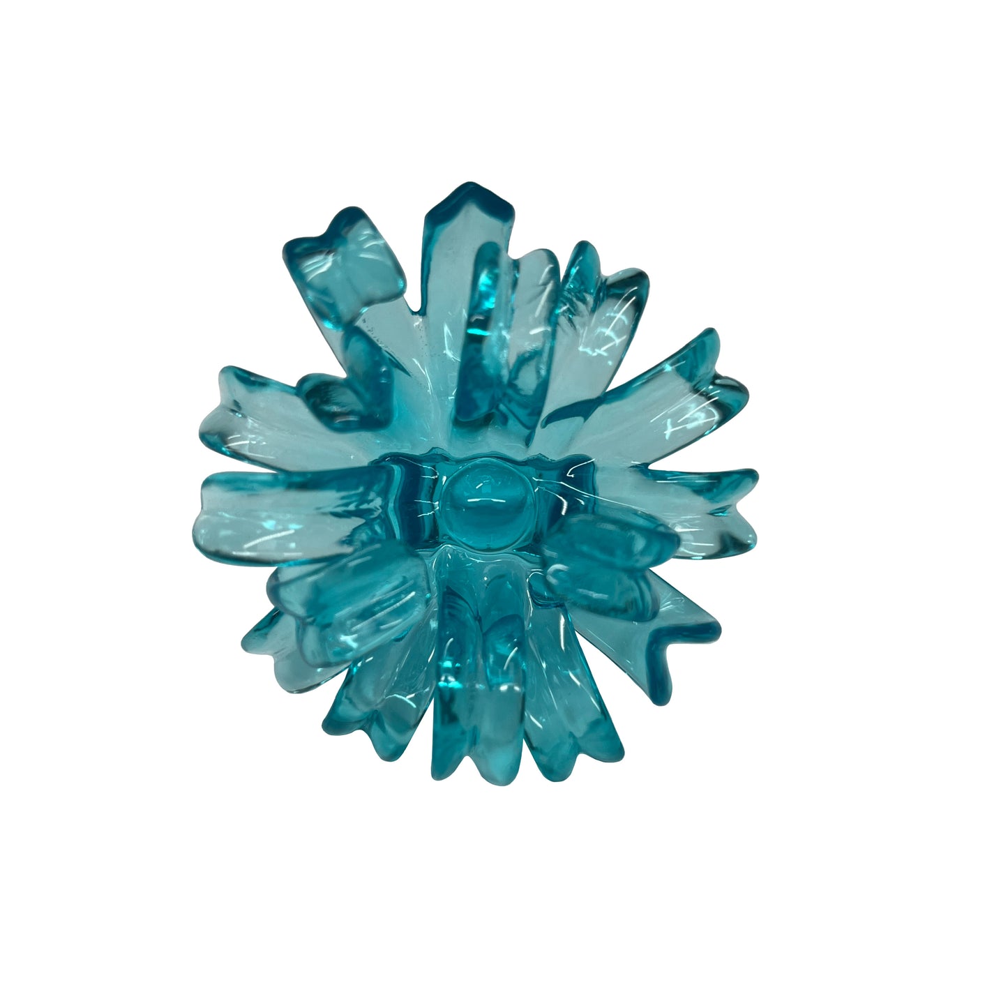 Anillo Flor de Araña Azul