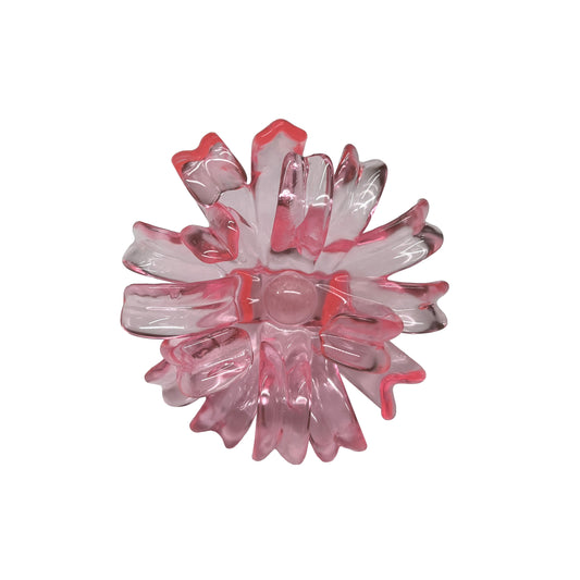 Anillo Flor de Araña Rosa