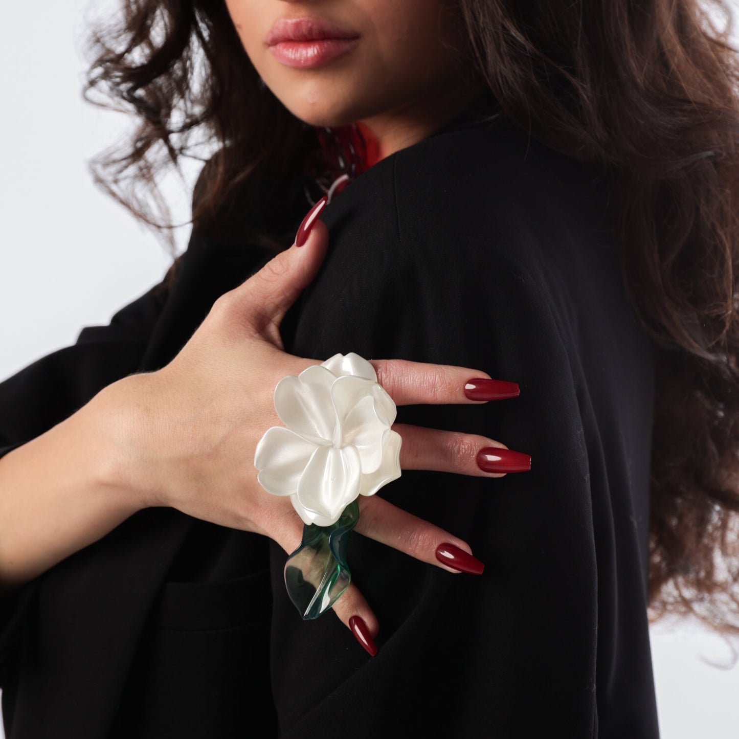 Anillo Magnolia Perla