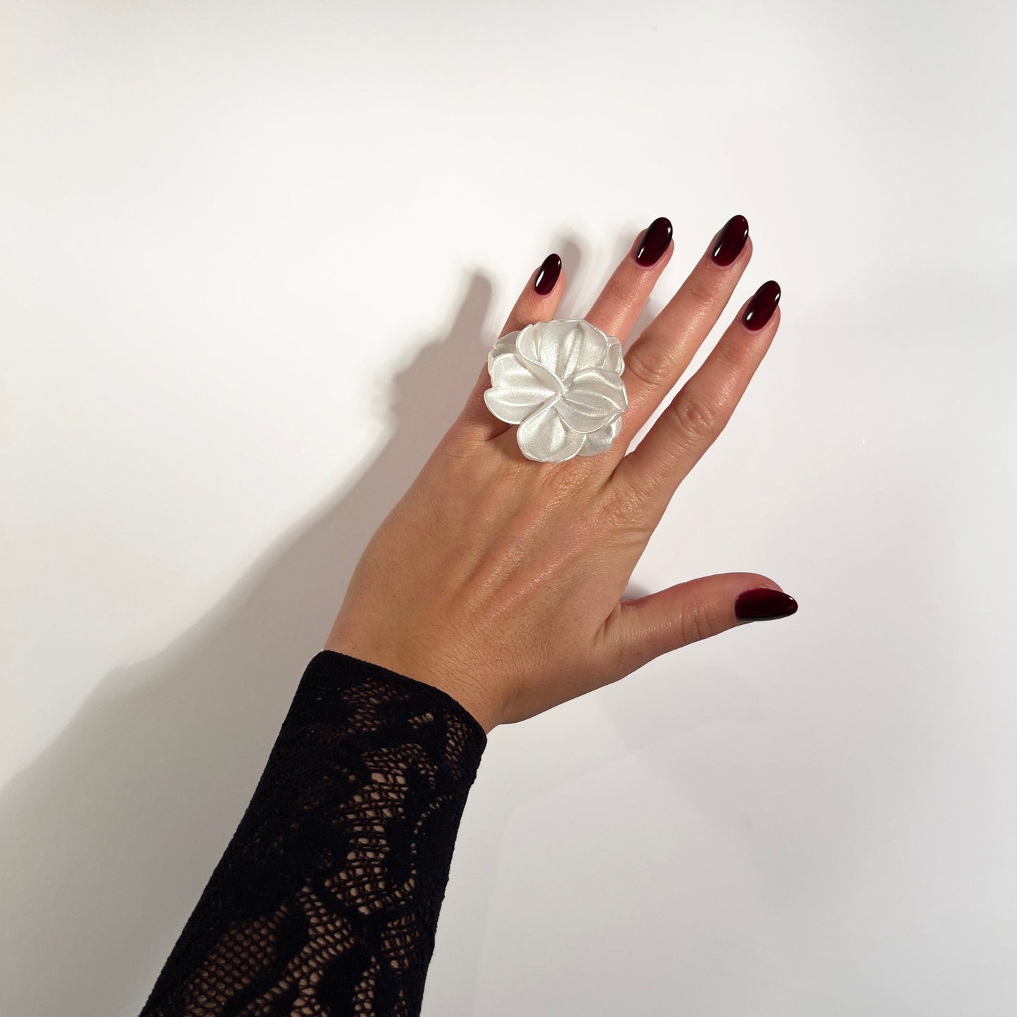 Mini Anillo Magnolia Perla