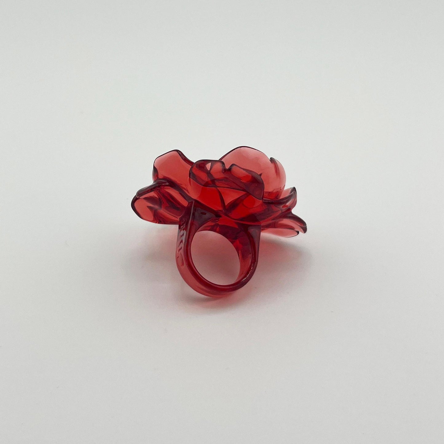 Mini Anillo Magnolia Escarlata